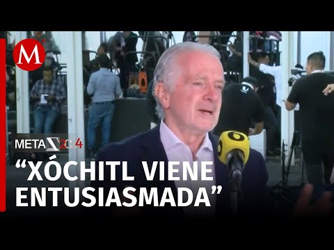 Santiago Creel confía en la preparación de Xóchitl Gálvez para el último debate presidencial