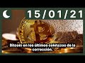 Bitcoin en los últimos coletazos de la corrección.