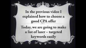 Targeting Keywords in 7search - Part 1