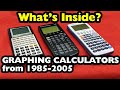 What's Inside 3 Generations of Graphing Calculators