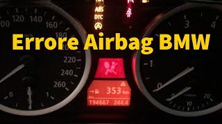 Come cancellare errore AIRBAG BMW E60