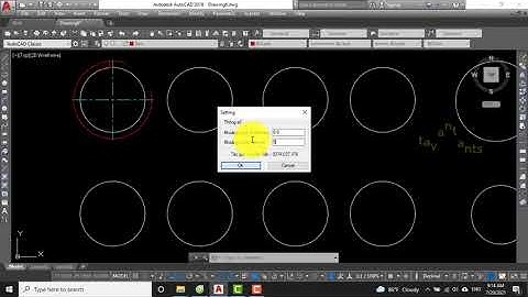 ✅ Lisp Cad Hay Vẽ Ren Nhanh Trong Cơ Khí Để Gia Công
