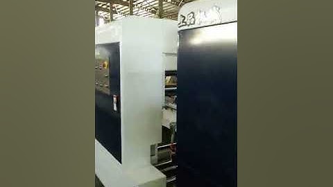 SP-GZD2800X1200 Full Automatic Gluer Stitcher Machine
