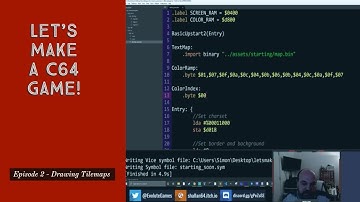 Lets Make a Commodore 64 Game - Episode 2- 13/7/2019