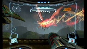 Metroid Prime Hyper Mode Boss Battles - #13 Meta Ridley Part 1