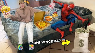 L’ULTIMO CHE SCENDE DAL LETTO VINCE CONTRO ANTO SPIDERMAN! HA I SUPERPOTERI!! *chi vincerà?* screenshot 5