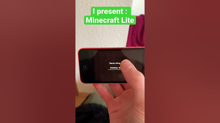 🤪Minecraft Lite in 2023? #minecraft