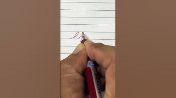 How to write in cursive#shortsfeed #shortvideo #shorts #ytshorts #cursivewriting