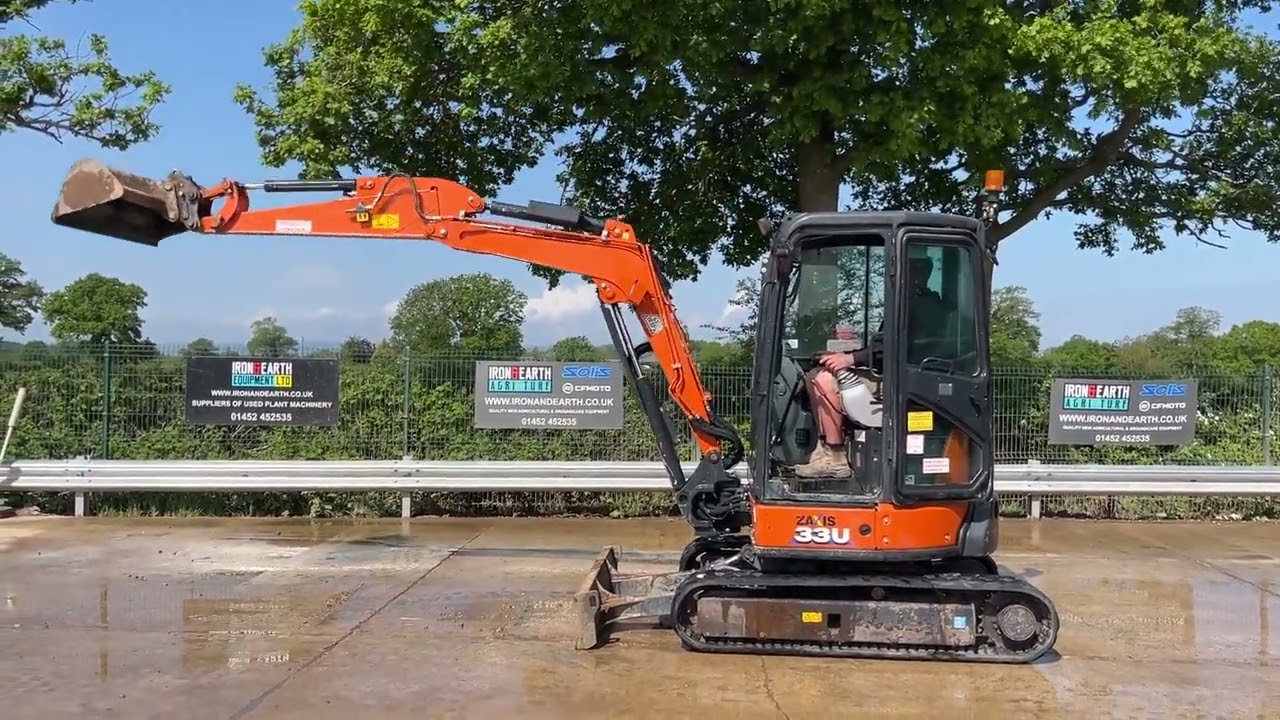 2023 HITACHI ZX33U-6 CLR For Sale - YouTube