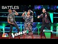 The Voice 2018 Battle - Kymberli Joye vs. OneUp: "Mercy"