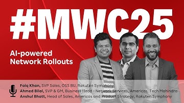 AI-powered Network Rollouts | Rakuten at MWC 2025