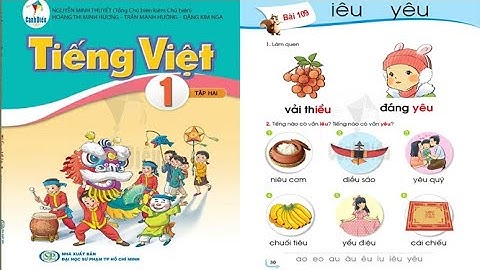 Tiếng Việt 1 Cánh diều - Bài 109 - iêu và yêu