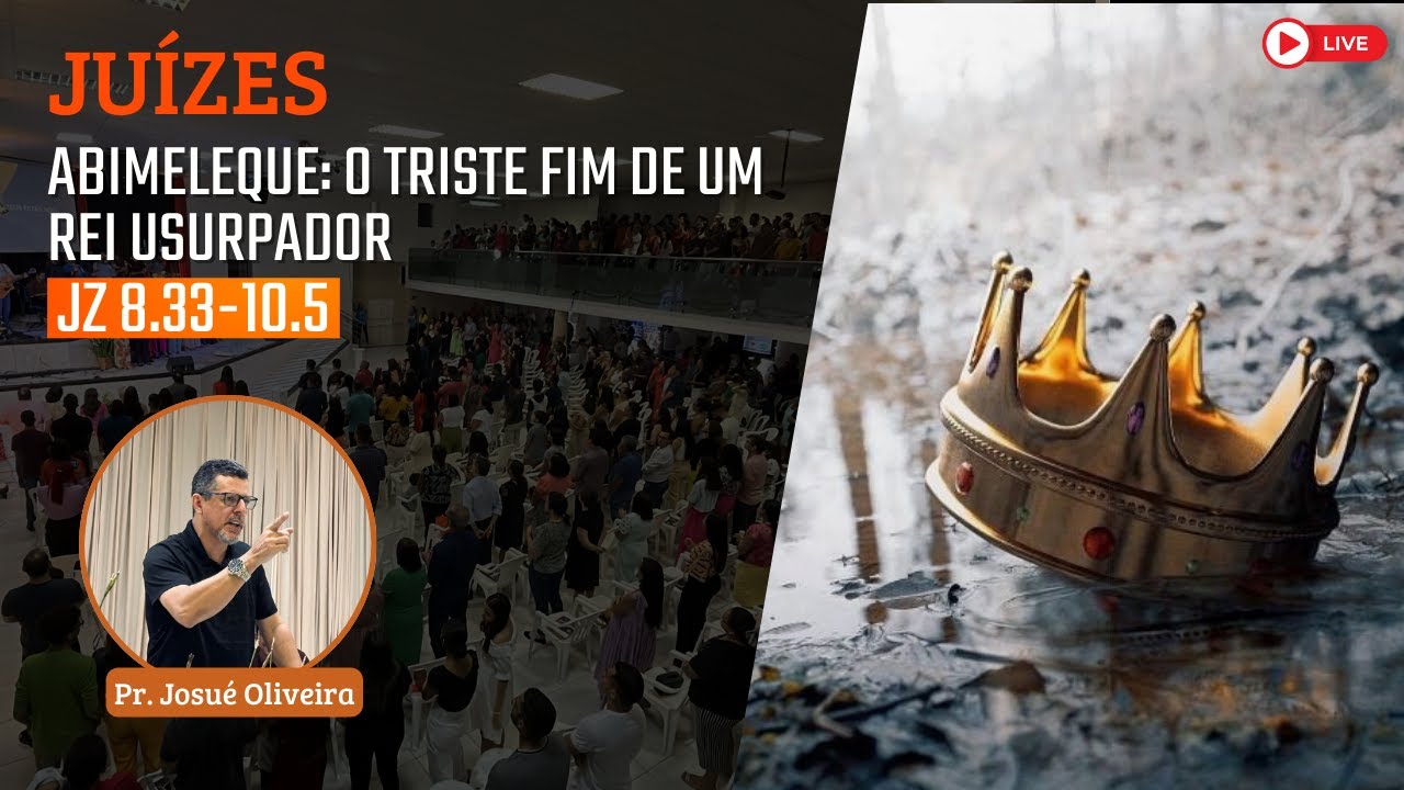 IBG Celebração | 24.04.2022 // Juízes 8.33 - 10.5 com Pr. Josué Oliveira