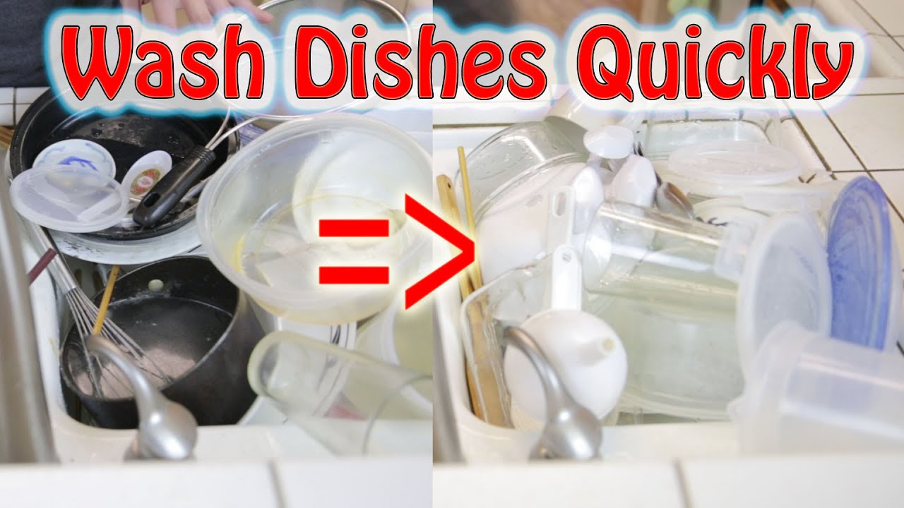 How to Spend Less Time Washing Dishes