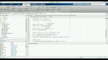 Image Watermarking using Discrete Wavelet Transform and Singular Value Decomposition MATLAB CODE