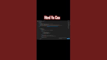 Html vs CSS Power#coder #html #css #ai