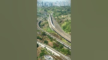 High speed and regular trains in Chongqing #discoverchina #travel #chinatourism