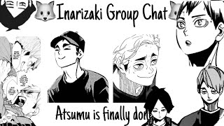 Haikyuu texts - Atsumu is finally done...