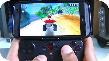 Best Android Games Console Setup - HTC One M8 with iPega Bluetooth Controller