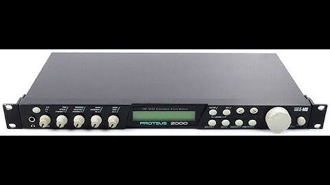 E-MU PROTEUS 2000 INSIDE by ALEXALBA