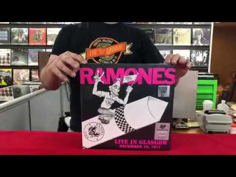 RAMONES - Live In Glasgow December 19, 1977 Unboxing Record Store Day 2018 Black Friday RSD