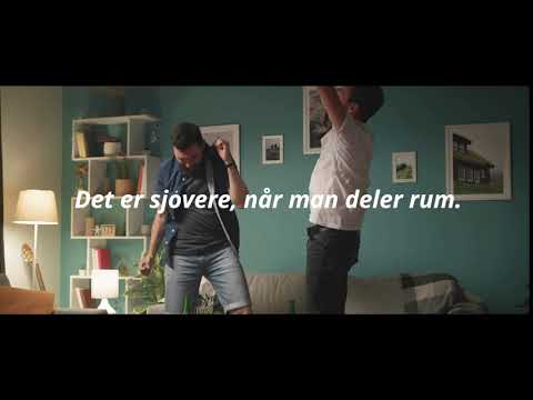 Har du rum til en roomie? Det er sjovere, når man deler rum.