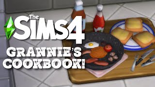 The Top Recipes in Grannies Cookbook Mod for The Sims 4 - Cheat