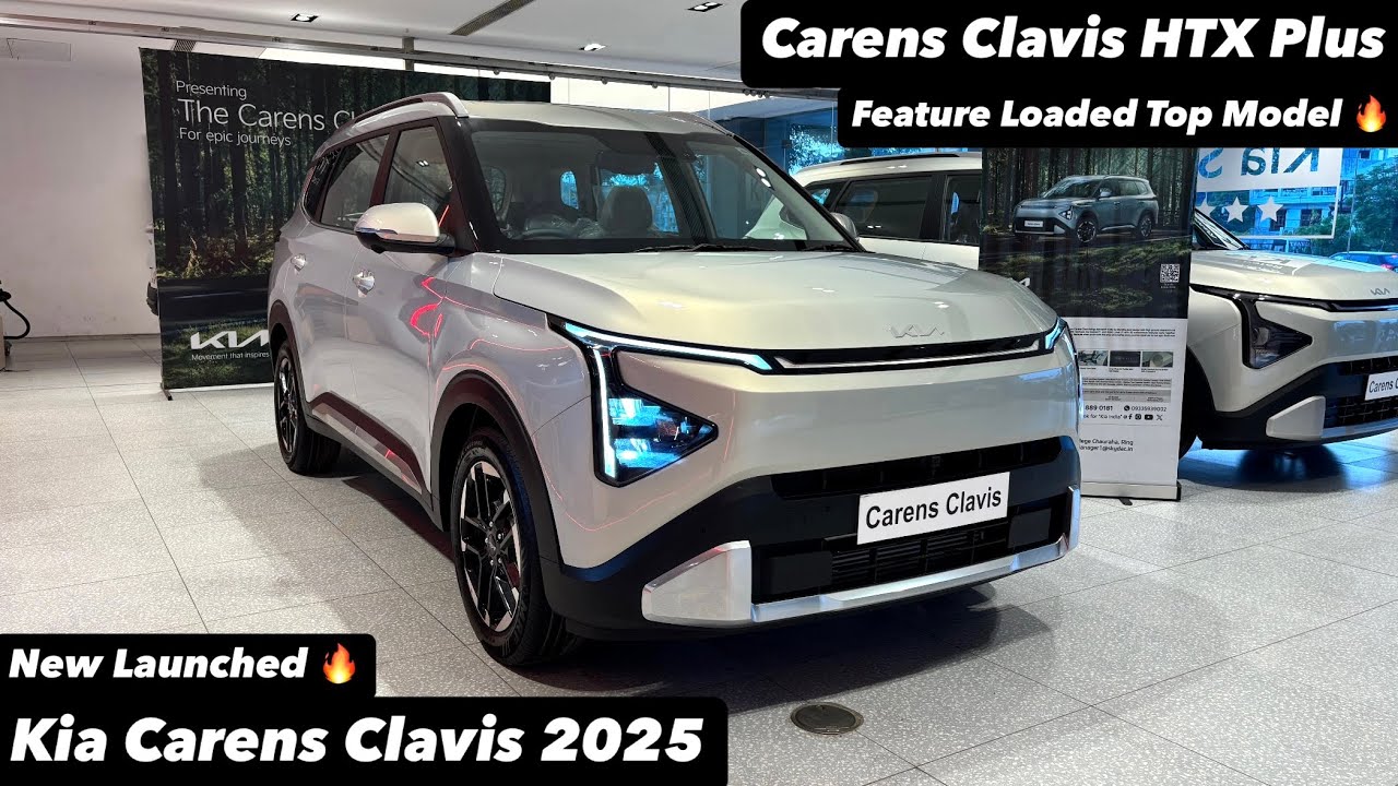 New Kia Carens Clavis HTX Plus 2025 | FEATURE LOADED TOP MODEL | Full review 😍🔥