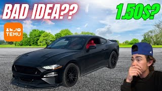I Modded My Cars Using ONLY Temu Parts!