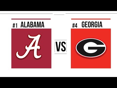 2018 SEC Championship #1 Alabama vs #4 Georgia Full Game Highlights