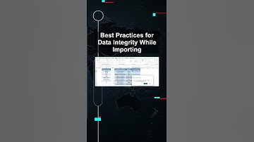 Best Practices for Data Integrity While Importing #ai #artificialintelligence #machinelearning Best