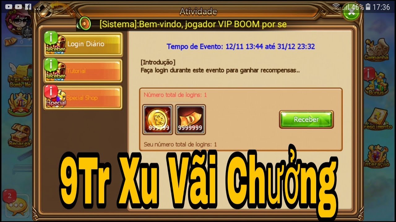 Gunny bomb me brasil- Cách nhận xu thường 9tr xu getting bomb bomb me brasil