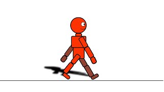 How to Create Walk Cycles and Shadow In Adobe Animate 04