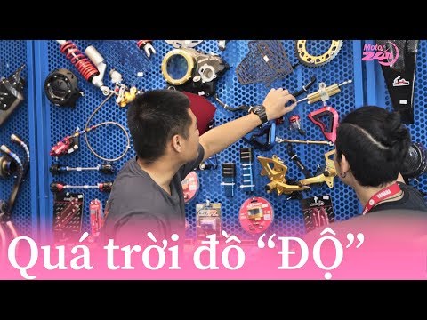 Đồ độ chính hãng ở Yamaha Town Lê Văn Lương có gì hay ho...| Motor24h
