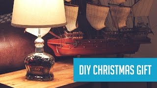 DIY Lamp from a Whisky Bottle