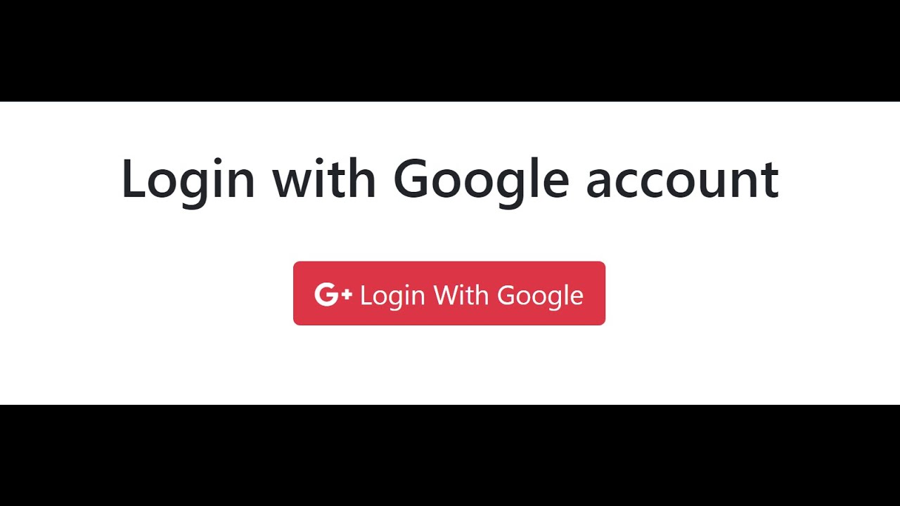 Login With Google Using The Google Api In The Php PHP Tutorial In login-with-google-using-the-google-api-in-the-php-php-tutorial-in
