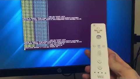 How to use Wii Remote with Python