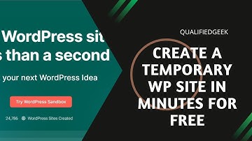 How to Create a Sandbox WordPress Site For Free - Instawp tutorial