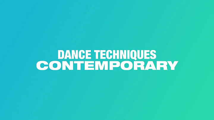 2.  Dance Techniques: Contemporary