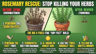 Rosemary Rescue: The Science of Reviving a Dying Herb