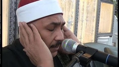 القارئ احمد عبد الرؤوف الجرجاوى اخر سورة الكهف وقصار السور