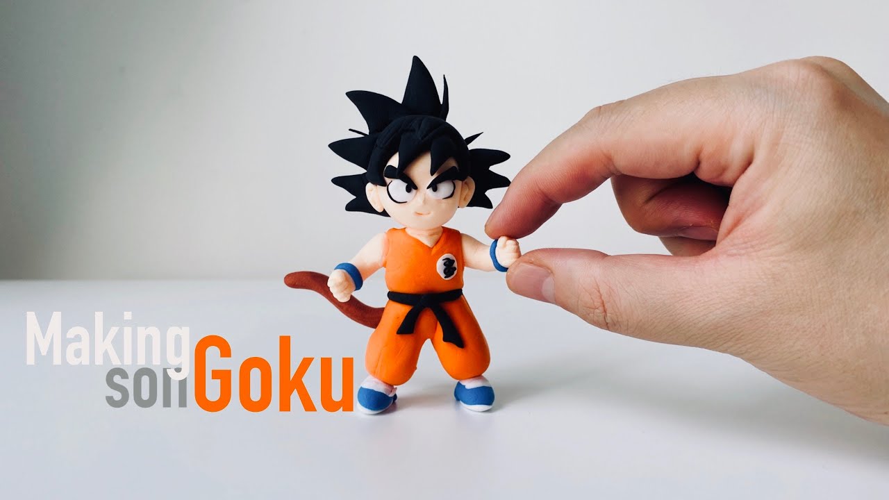 Making Young Goku using magic play doh