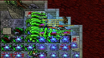 THE TIBIA TV #19: [MS 413 level] Hydra & Serpent Spawn @ Banuta