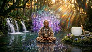 Serenity Soul | 432Hz + 111Hz Healing Calm &amp; Inner Peace | Release All Blockages Meditation &amp; Sleep