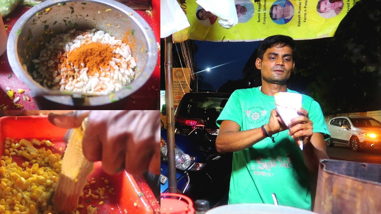 Corn Mixture | Evening Street Food | Ameerpet | Delicious Mixture in Road Side | Hyderabad | Street Food Zone