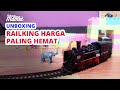 RAIL KING TRAIN SET HARGA PALING HEMAT UNBOXING