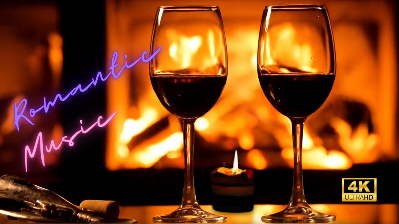 4k FirePlace Romantic Music - YouTube Music