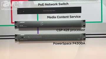 InfoComm 2019: Bose Professional Talks Restaurants Solutions - DesignMax Speakers, CSP Processors