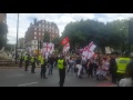 EDL arrive at Hyde Park 16/07/2016