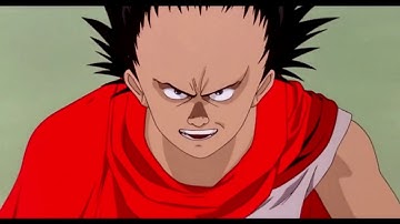 Clips from Akira before converting frames with Deep Dream